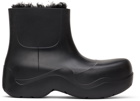 Bottega Veneta Black Cozy Puddle Chelsea Boots