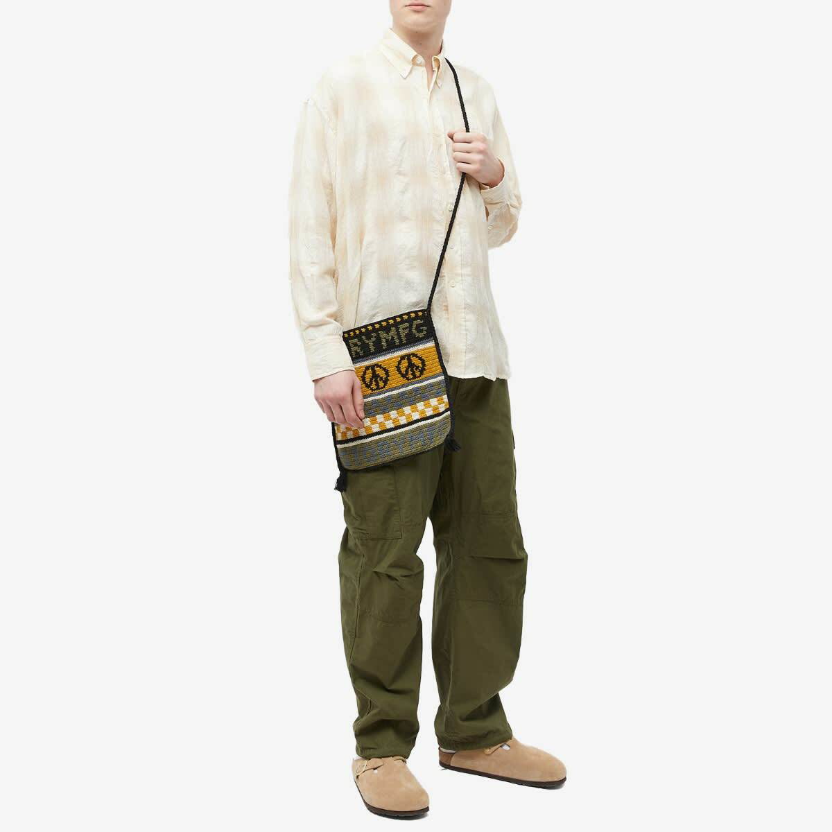 Story mfg. Men's Stash Bag in Mustard Peace Story Mfg.