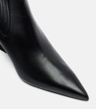 The Attico Cheope leather ankle boots