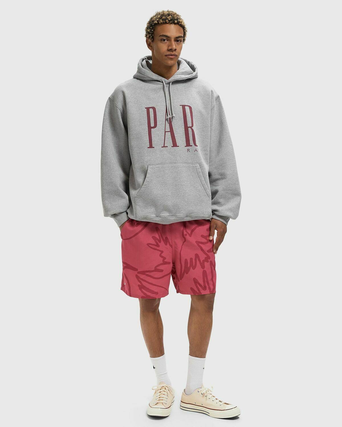 GAPPED HOODED SWEATSHIRT