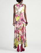 Manila Grace Womens Midi dress in Yellow