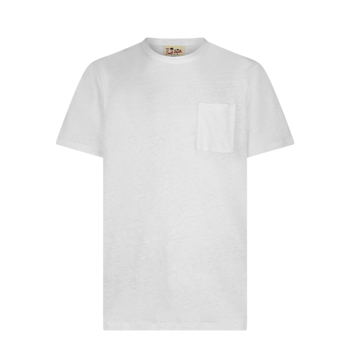 MC2 Saint Barth Man Linen Jersey T-shirt