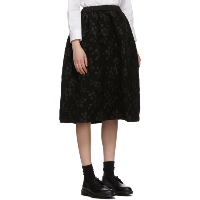 tricot comme des garcons skirt