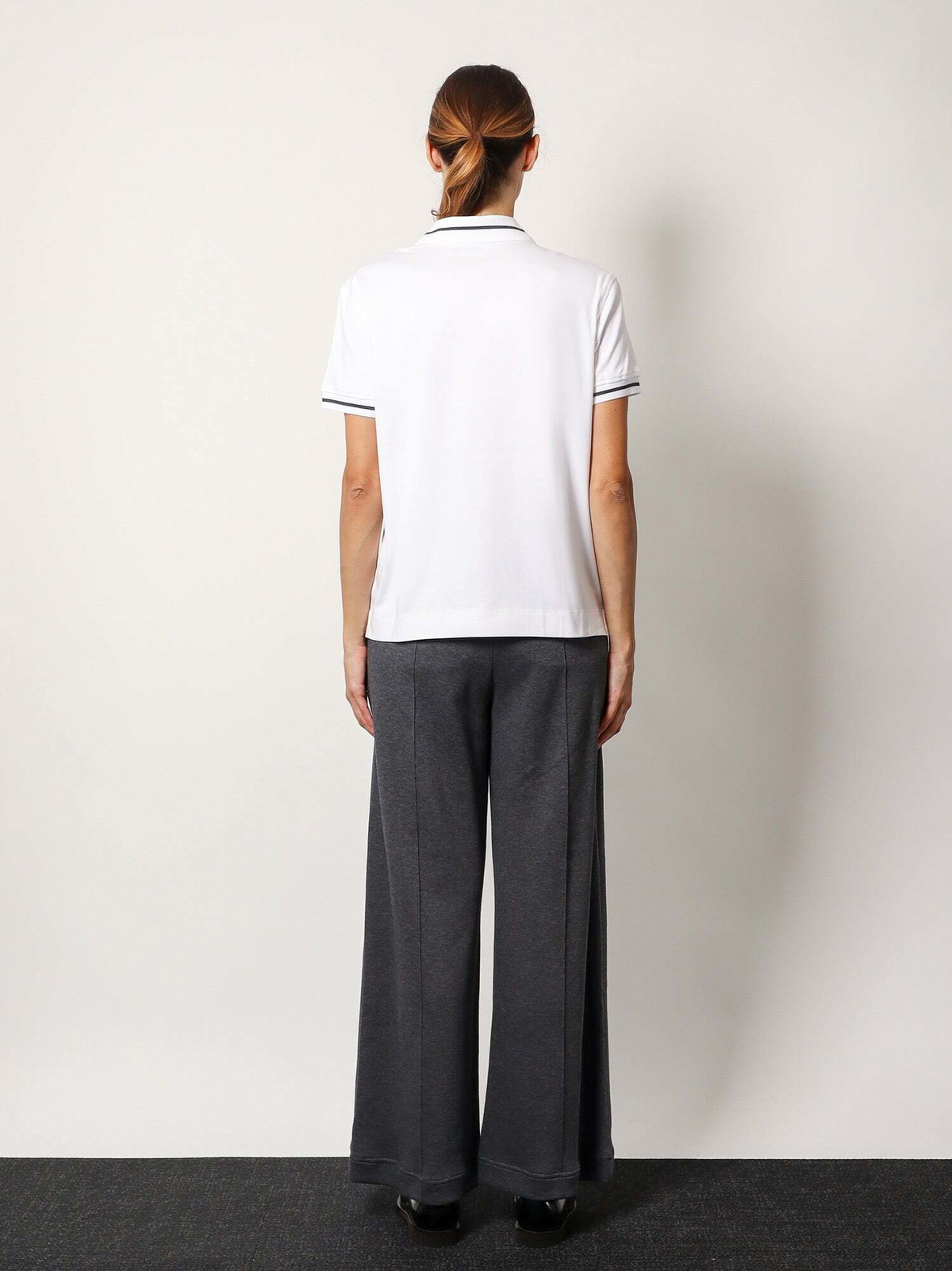 Brunello Cucinelli Polo Shirt White Womens Brunello Cucinelli
