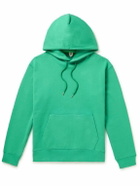 ARKET - Owl Organic Cotton-Jersey Hoodie - Green