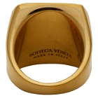 Bottega Veneta Silver Tigers Eye Ring