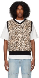 PLACES+FACES Multicolour Leopard Vest