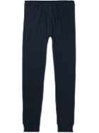 Hamilton And Hare - Thermal Tapered Lyocell and Cotton-Blend Jersey Long Johns - Blue