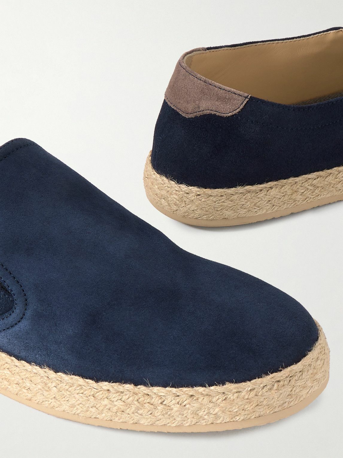 Brunello Cucinelli - Suede Espadrilles - Blue