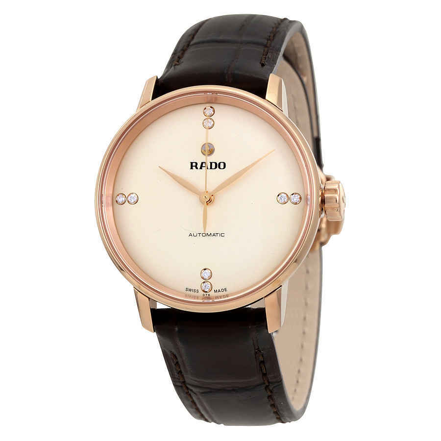 Rado Original Automatic Black Simili Stone Dial Ladies Watch R12416514 Rado