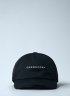 Rick Owens Logo Motif Baseball Cap