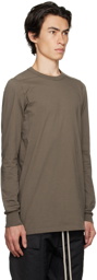 Rick Owens Gray Level Long Sleeve T-Shirt