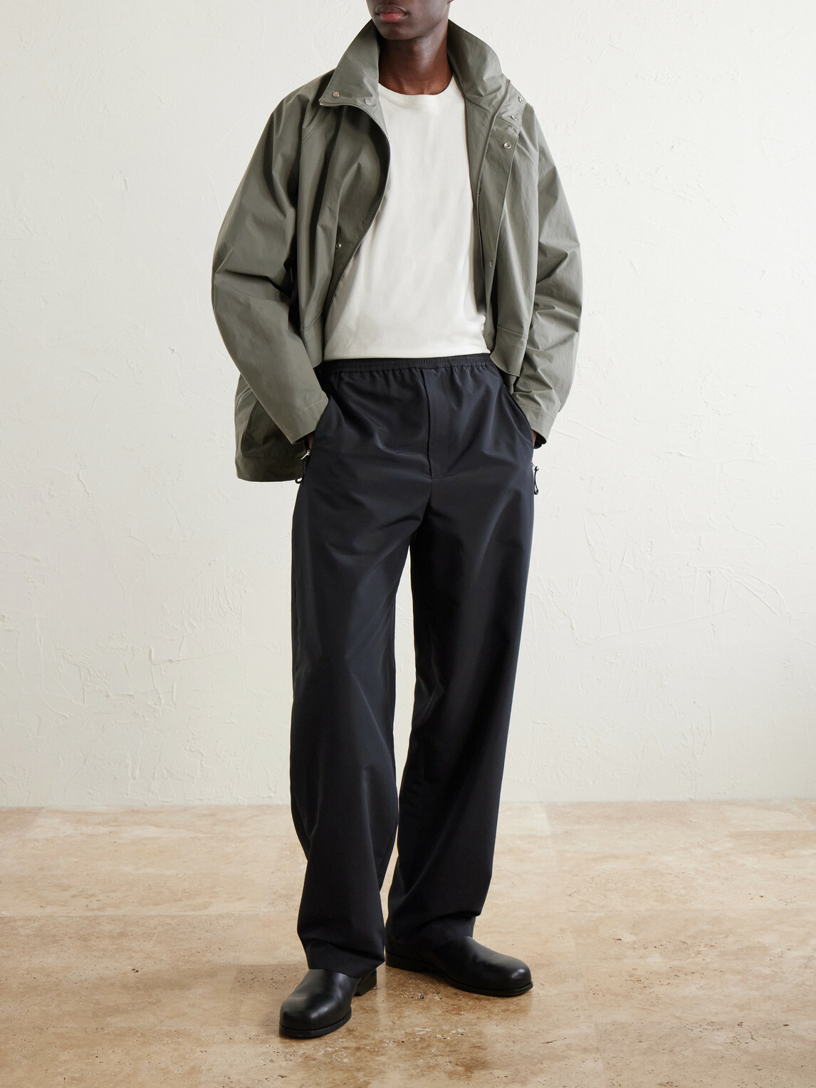 Jil Sander - Poplin Parka - Gray