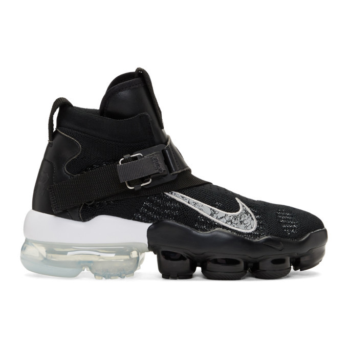 black and silver vapormax
