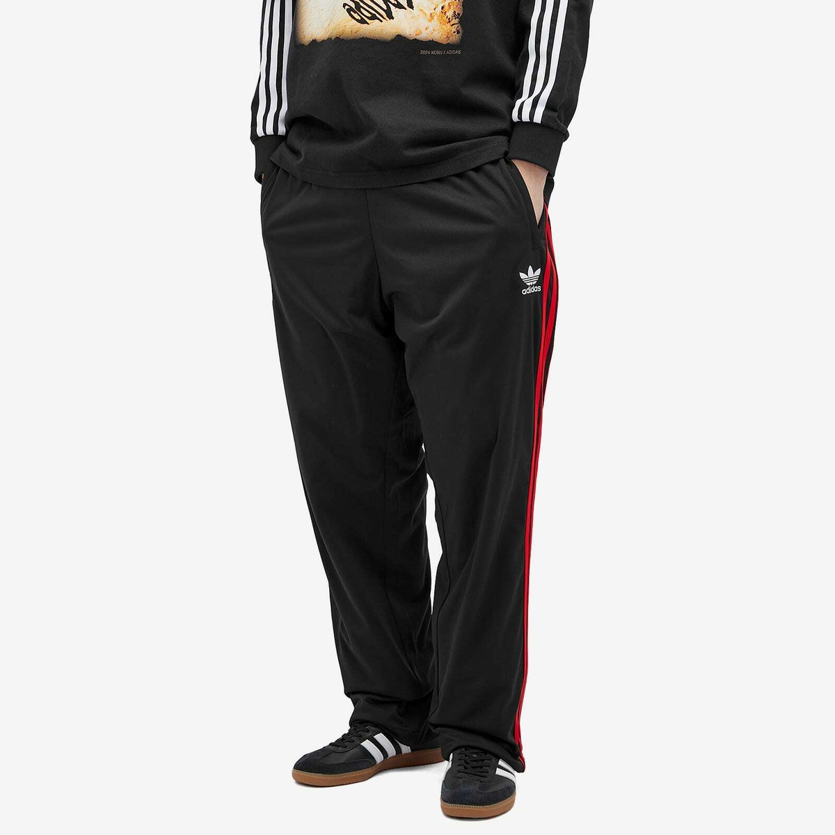 Adidas Men's x Korn Track Pant in Black adidas