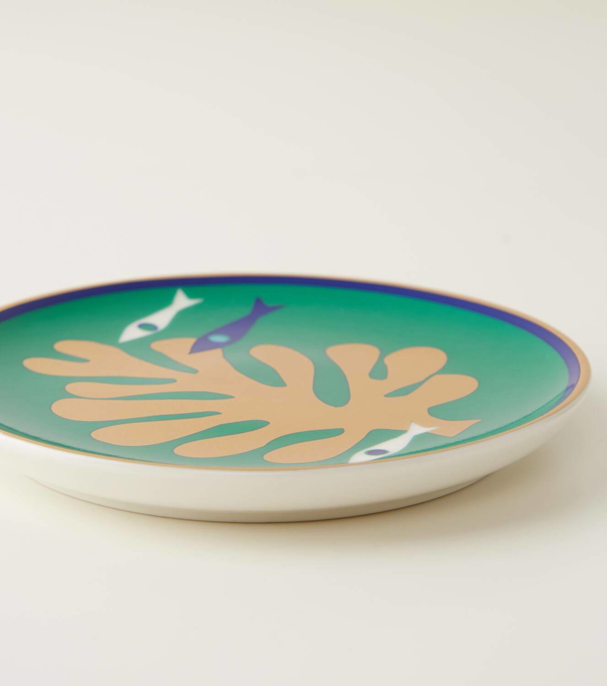 Jonathan Adler Playa set of 4 porcelain coasters