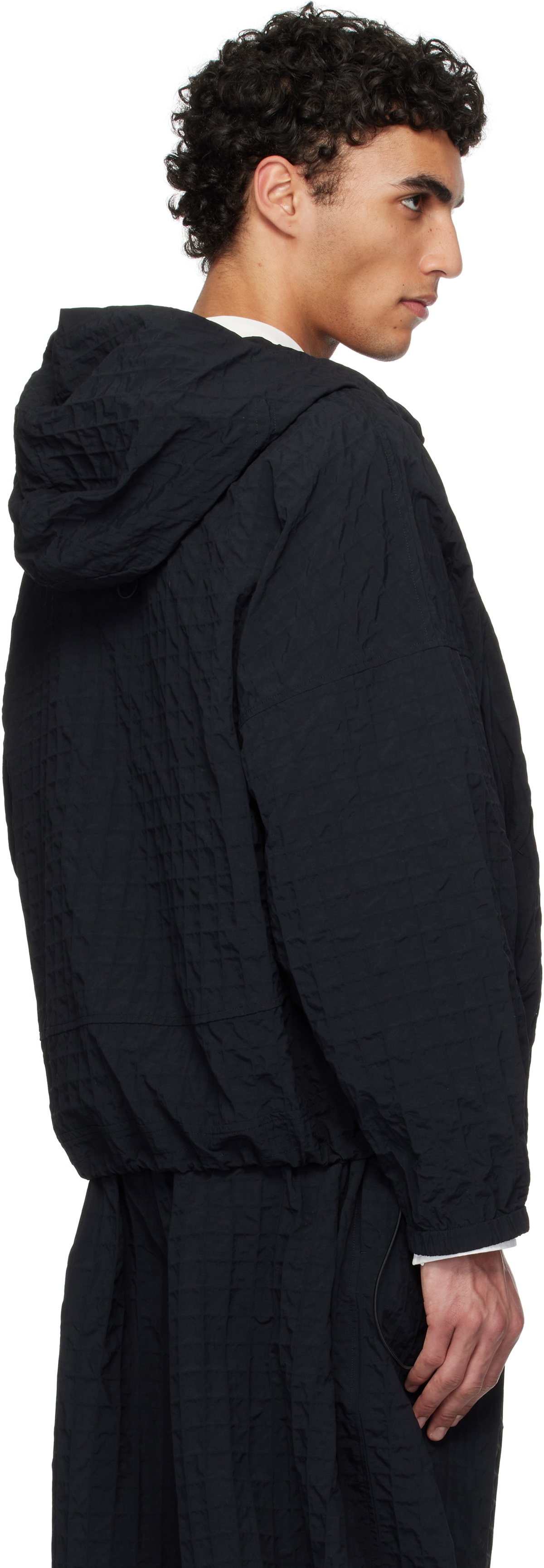 ジャケット・アウター sage nation FACTOR SMOCK SAGE NATION Black Factor Smock Jacket SAGE NATION