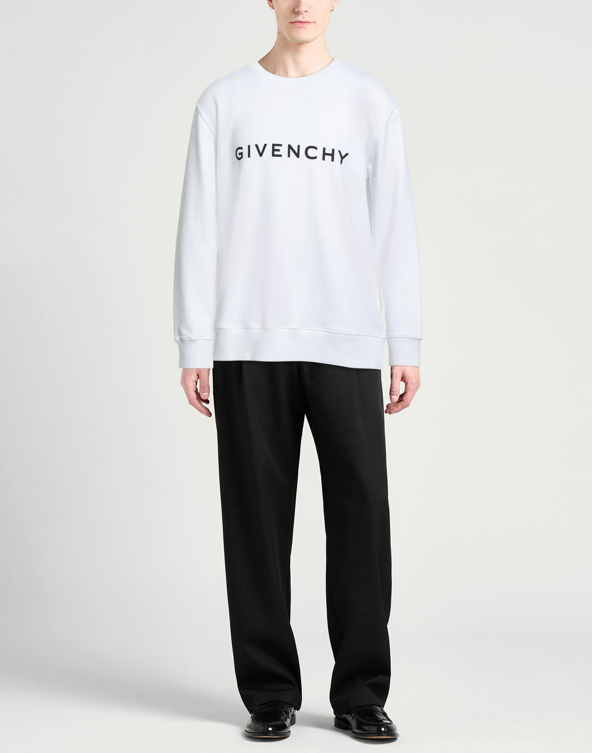Givenchy Mens Sweatshirt in White