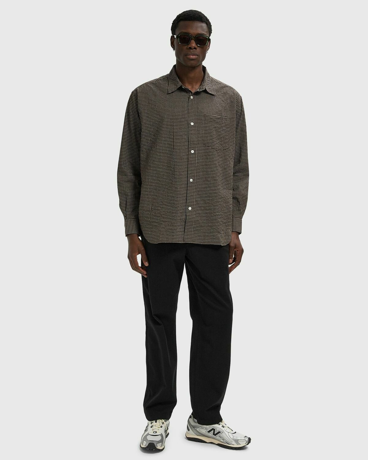 Espevik Check Oversized Shirt