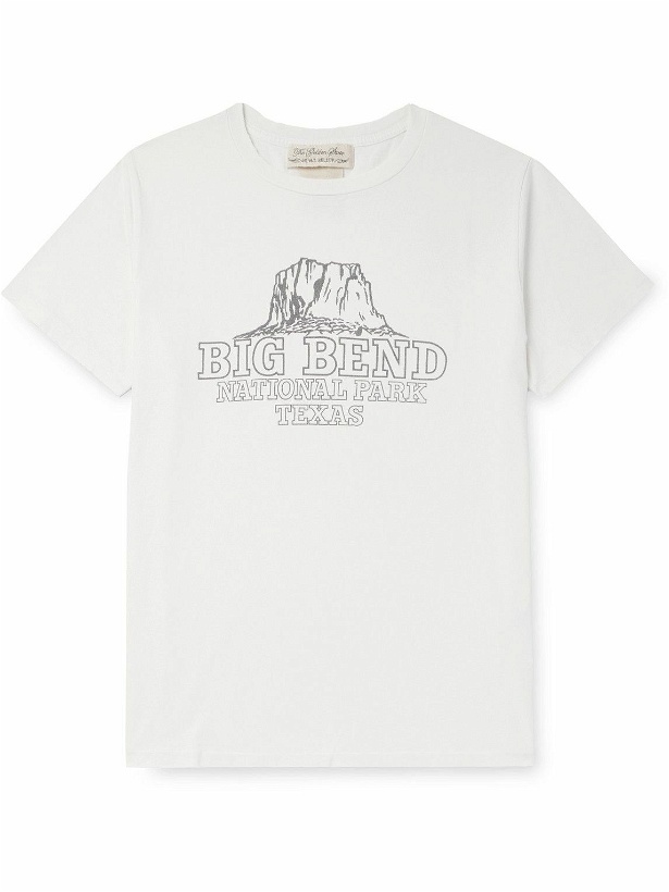 Photo: Remi Relief - Big Bend Cotton-Jersey T-Shirt - White