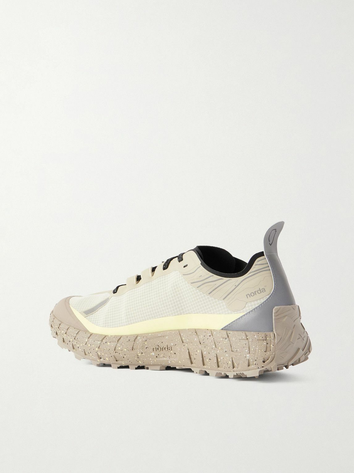norda - 001A Rubber-Trimmed Dyneema® Running Sneakers - Neutrals
