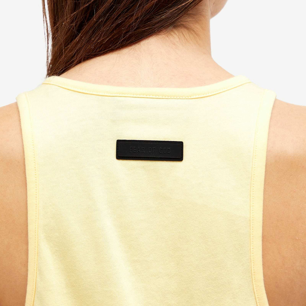 Fear of God ESSENTIALS Women's Tank Top in Garden Yellow