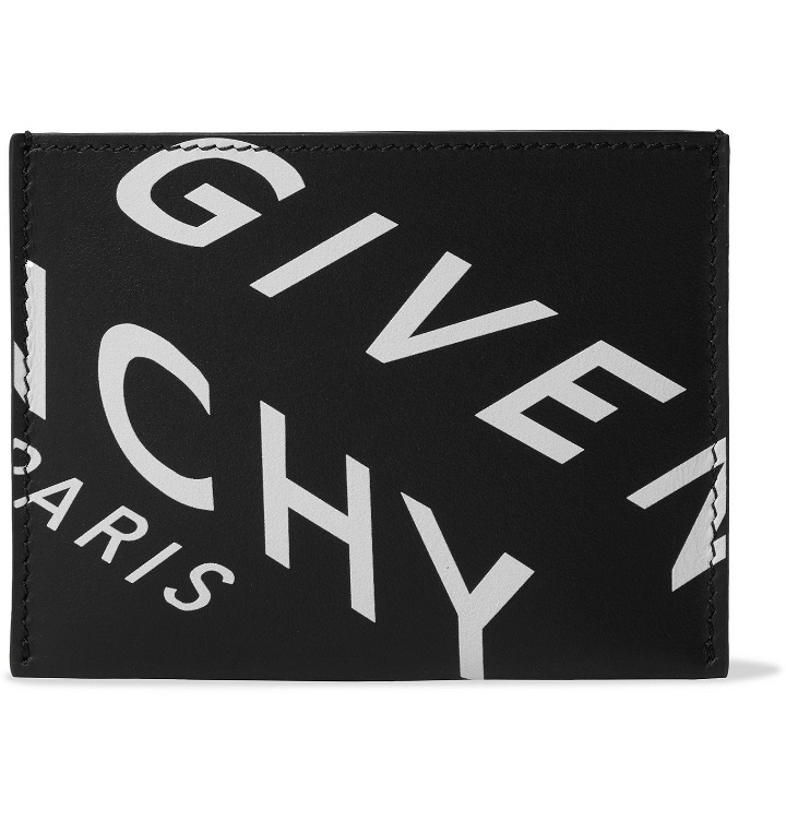 Photo: Givenchy - Logo-Print Leather Cardholder - Black