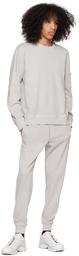 C.P. Company Gray Tapered Lounge Pants