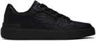 Balmain Black B-Court Flip Sneakers
