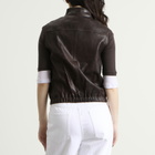 Nothing Written Women's Heritage Leather Vest in Dark Mocha