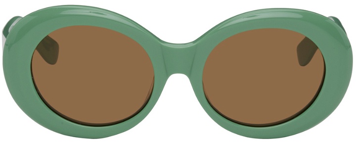Photo: RAEN Green Figurative Sunglasses