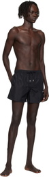 Balmain Black 'Balmain' Logo Swim Shorts