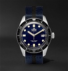 Oris - Divers Sixty-Five 42mm Stainless Steel and Canvas Watch - Men - Blue