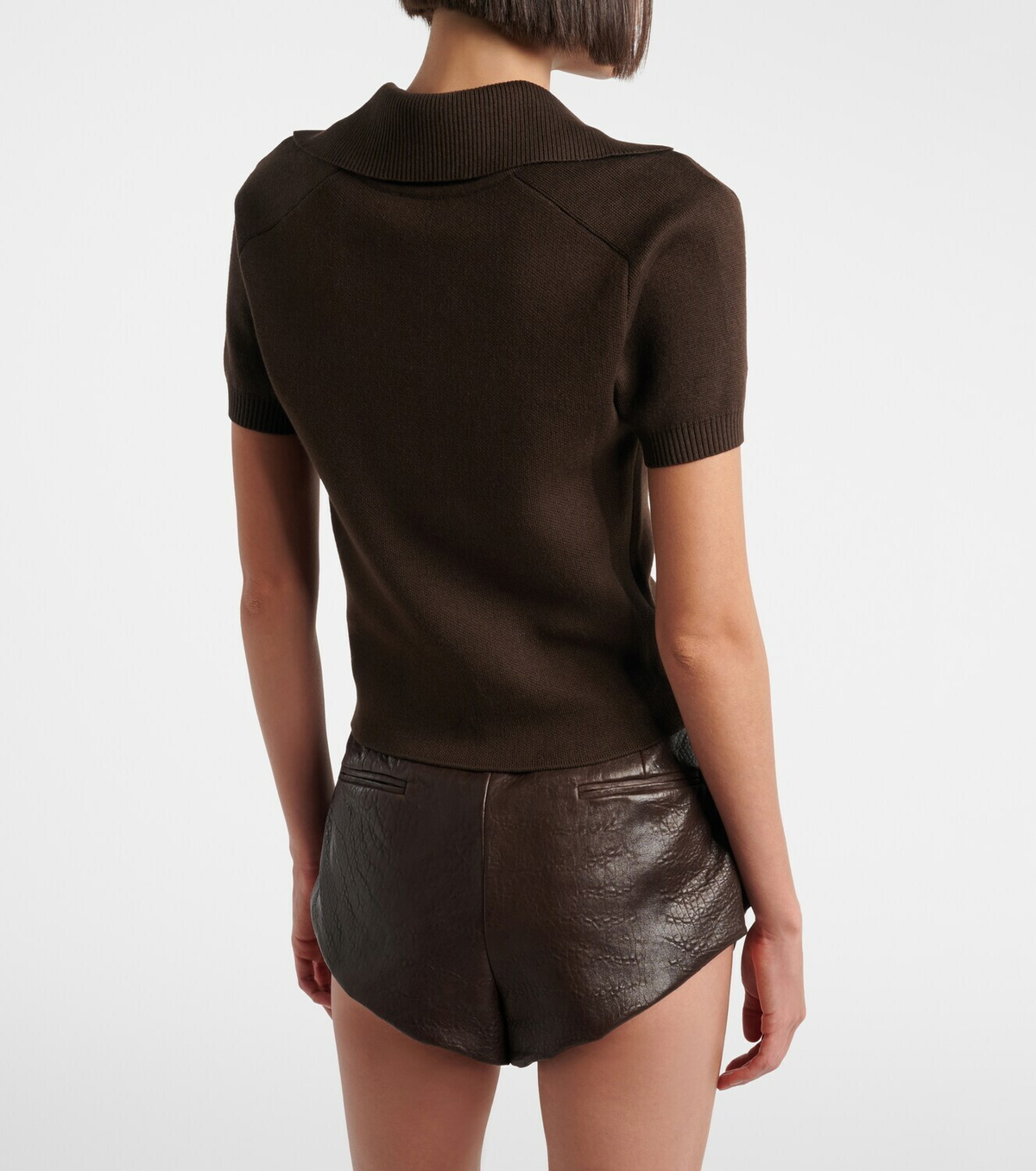 Magda Butrym Cotton and cashmere cardigan