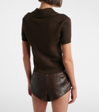 Magda Butrym Cotton and cashmere cardigan