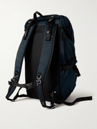 Master-Piece - Leather-Trimmed Nylon-Twill Backpack