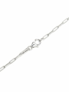 Stephen Webster Sterling Silver New Cross Black Diamond Necklace