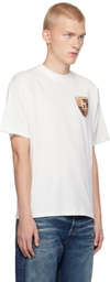 PLACES+FACES White 'P+F' Motors T-shirt