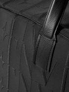 Valentino - Valentino Garavani Leather-Trimmed Logo-Jacquard Shell Holdhall