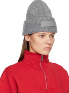 JACQUEMUS Gray La Casa 'The Gros Grain' Beanie