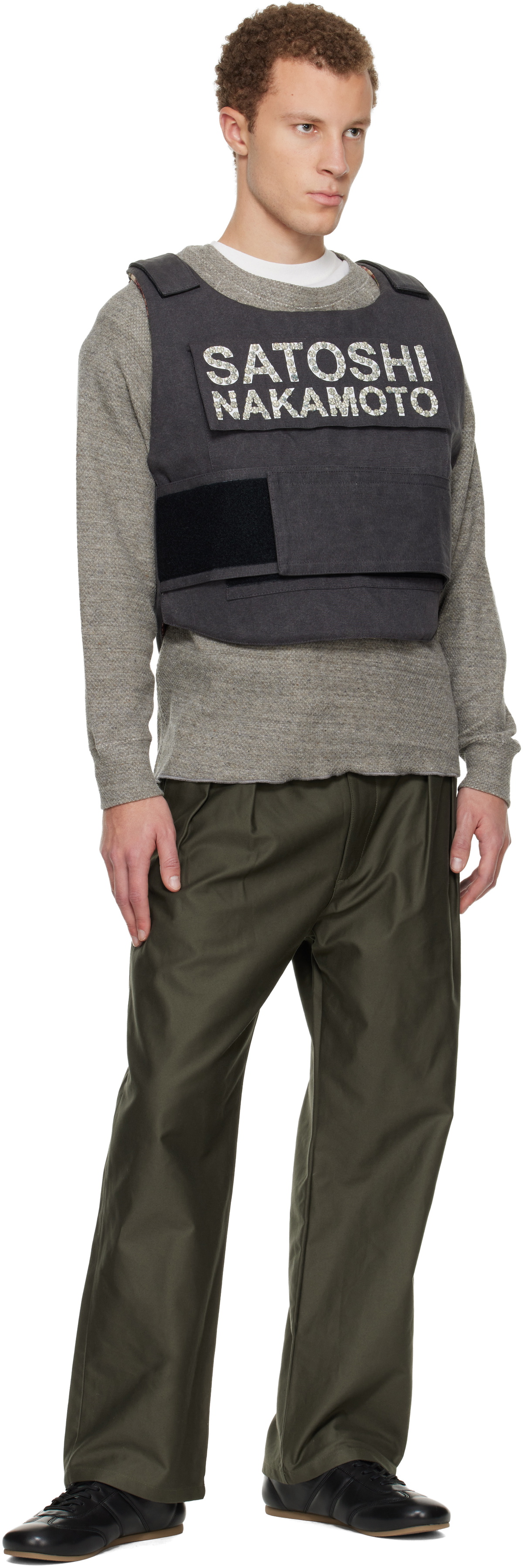 Satoshi Nakamoto Black Tactical Vest