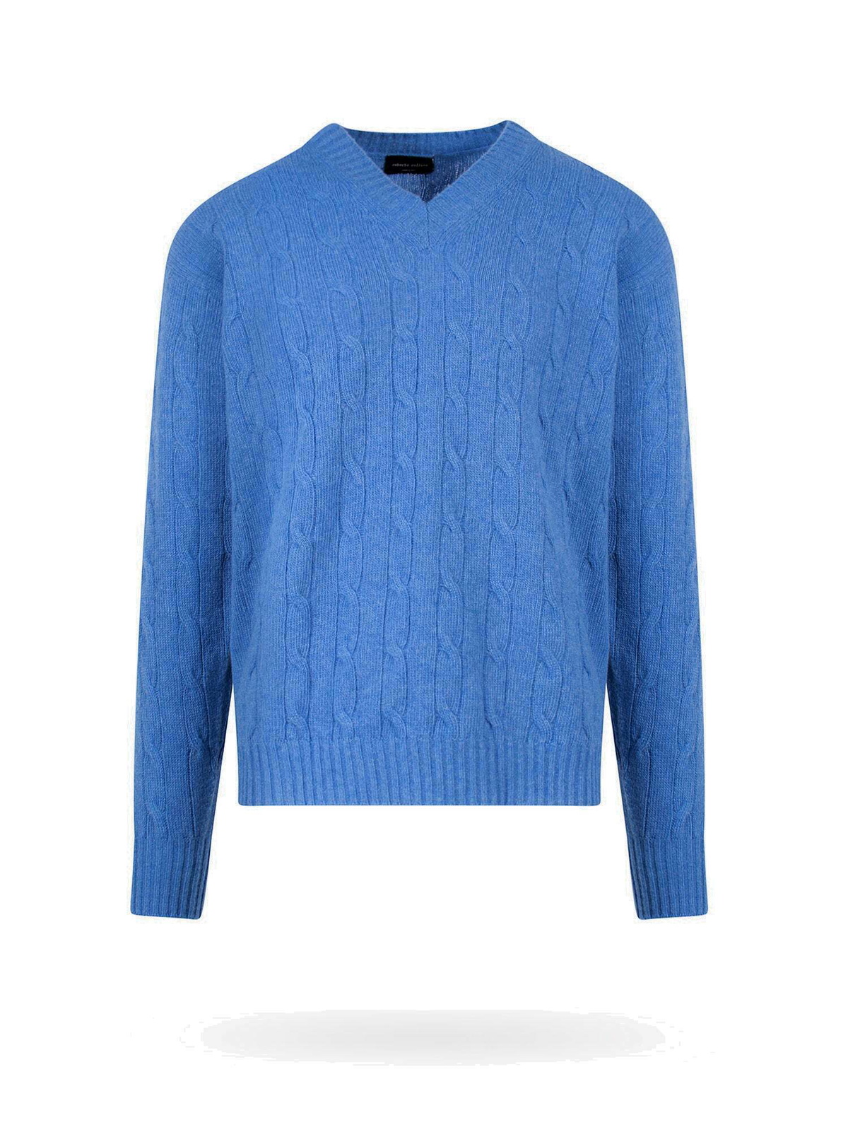 Roberto Collina Bicolor Cotton Sweatshirt main image 0