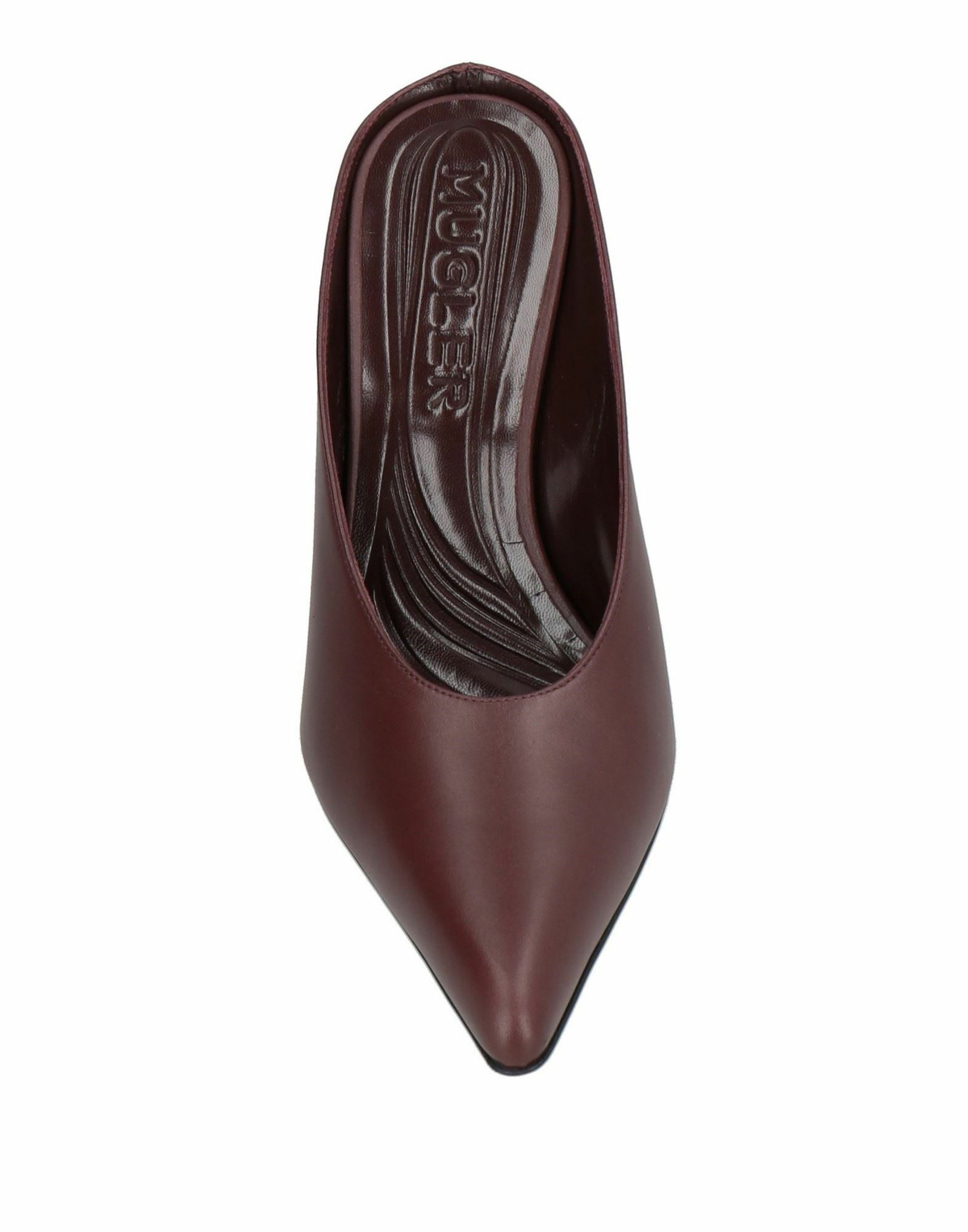 Mugler Womens Mules & Clogs Chocolate in Brown