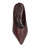 Mugler Womens Mules & Clogs Chocolate in Brown