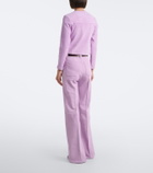Stouls Lizzy suede bootcut pants