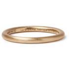 Le Gramme - Le 3 Brushed 18-Karat Gold Ring - Men - Gold