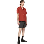 Rhude Red Classic Point Shirt