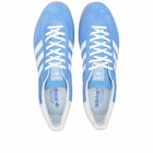 Adidas Gazelle Indoor Sneakers in Blue Fusion/White/Gold Metal