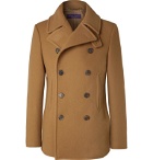 Ralph Lauren Purple Label - Fullerton Double-Breasted Wool and Cashmere-Blend Peacoat - Brown