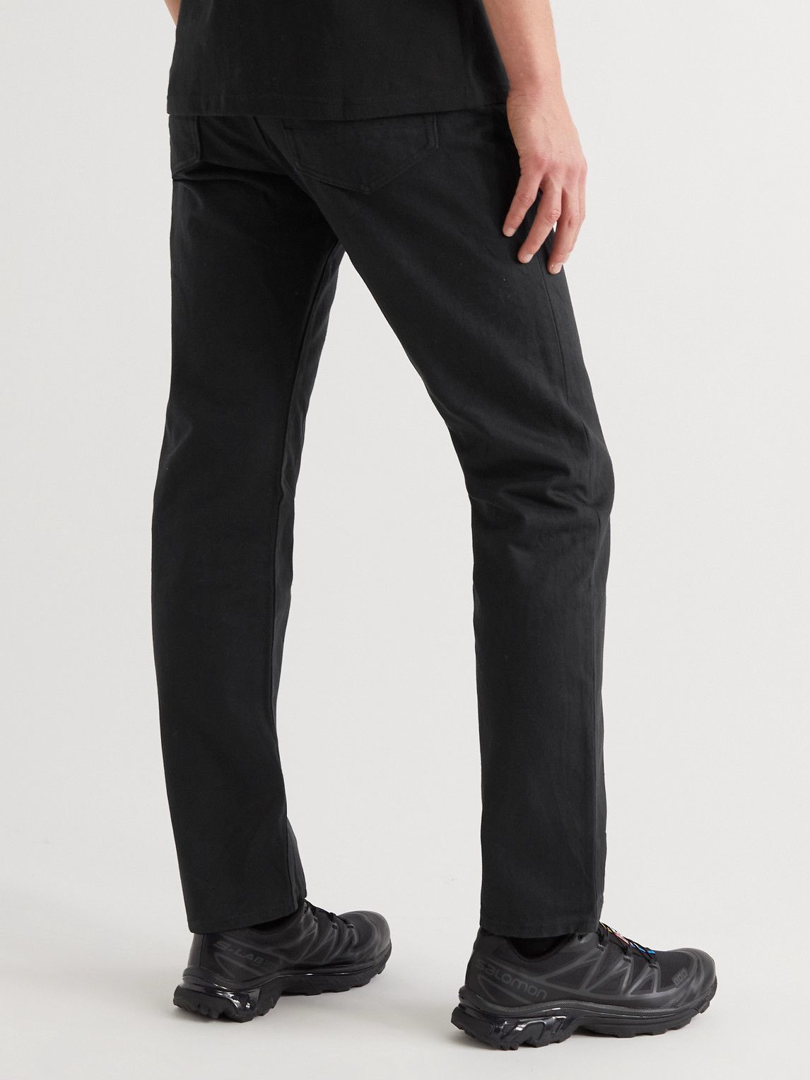 Snow Peak - Straight-Leg Selvedge Jeans - Black Snow Peak